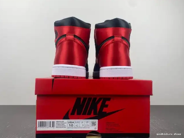 Rep WMNS OG High Jordan Bred Air 1 Satin FD4810-061 0617